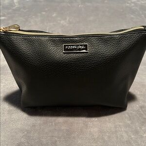 Posh + Pop Leather Cosmetic Bag